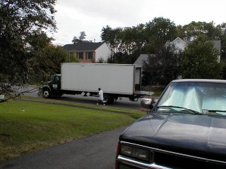 Truck
                arrives